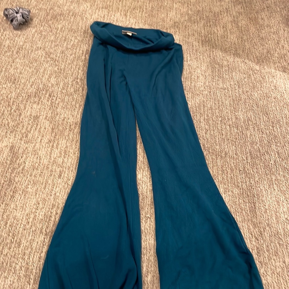 Blue Flare Pants